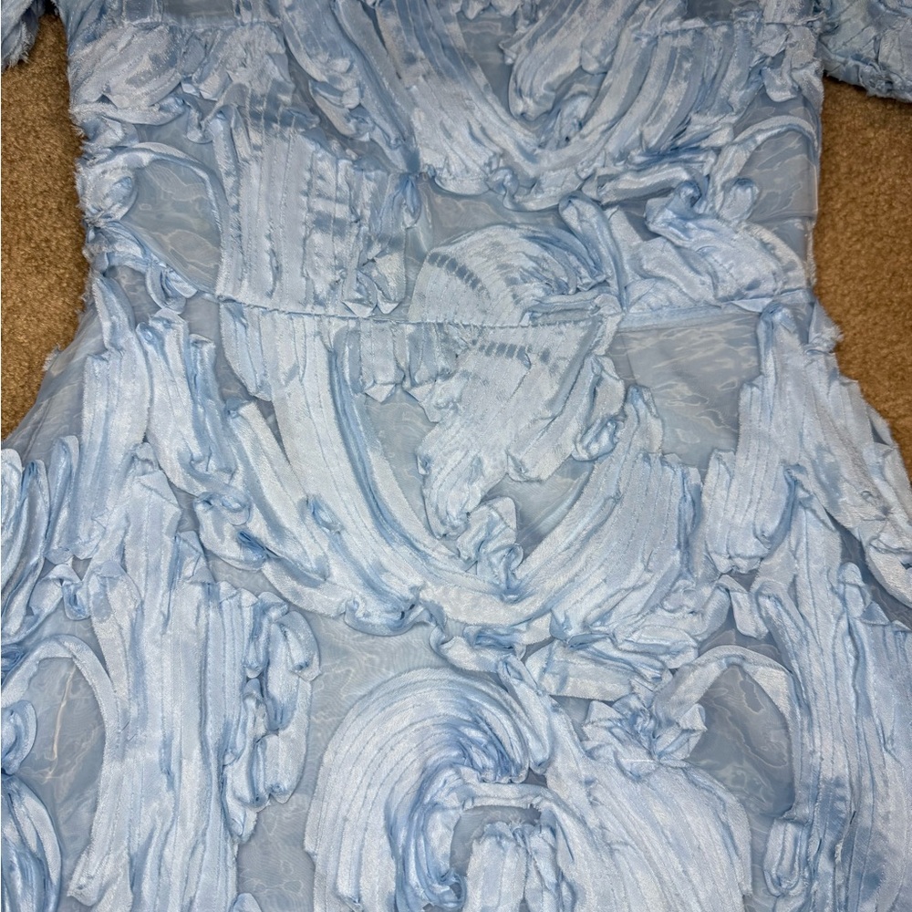 Vestique Light Blue Midi Dress - Picture 8 of 8